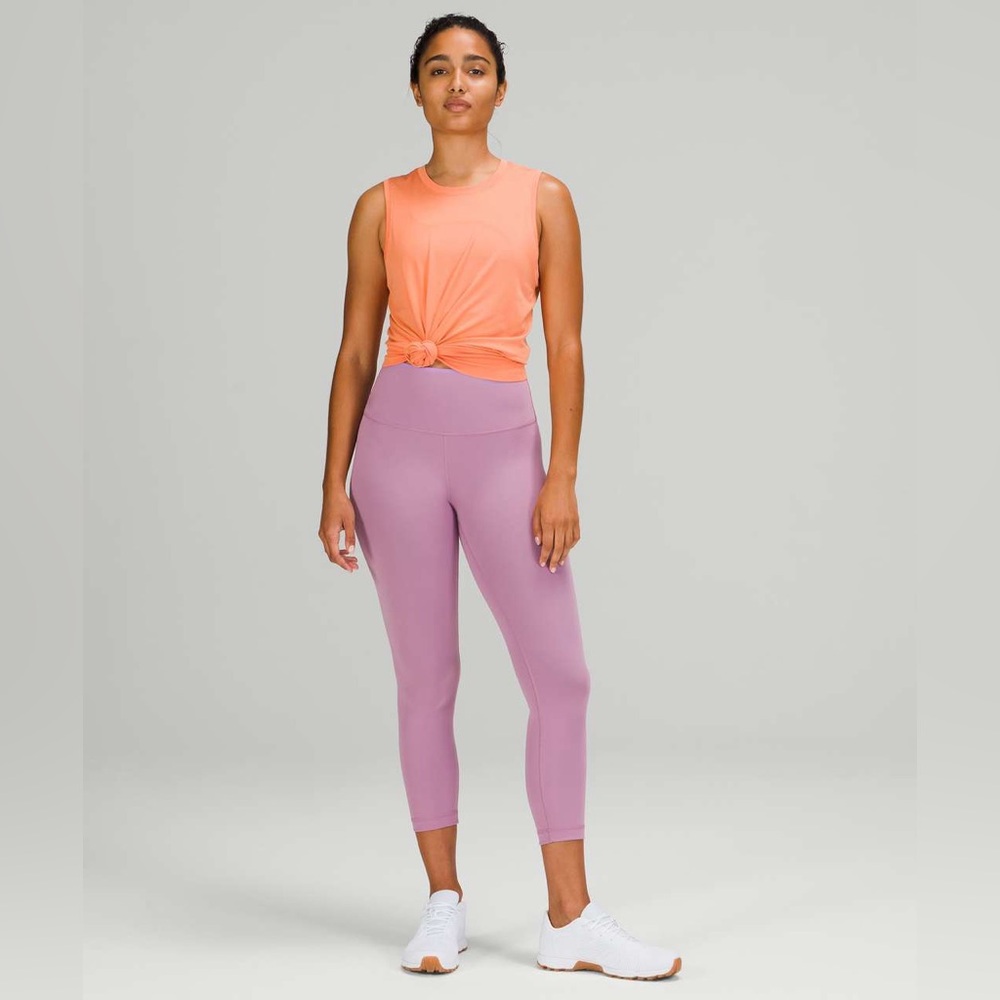 Lululemon Wunder Train High-Rise Jubilee Light Pink‎ Purple Size 12